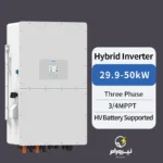 اینورتر هیبرید سه فاز SUN-29.9 تا 50kW | مناسب سیستم‌های خورشیدی پیشرفته
