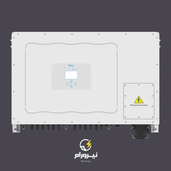 فروش اینورتر رشته‌ای سه‌فاز Deye مدل SUN 70K تا 110K – مناسب نیروگاه‌های خورشیدی قروش انواع اینورتر در نیرورام